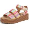 imageBlowfish Malibu Womens Journeyk SandalMulti Raffia