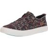 Black Smashing Floral Canvas Print