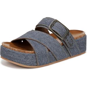 imageBlowfish Malibu Womens Iris Slide SandalDark Denim Faux Leather