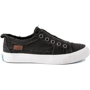 imageBlowfish Womens Blume Wedge SandalBlack Smoked 16 Oz Canvas