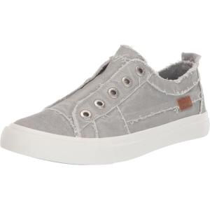 imageBlowfish Womens Blume Wedge SandalFog Grey Smoked Canvas