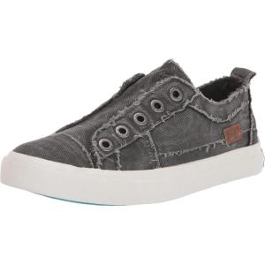 imageBlowfish Womens Blume Wedge SandalGraphite Smoked 16oz Canvas