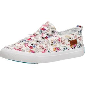 imageBlowfish Womens Blume Wedge SandalOff White Sugarskull