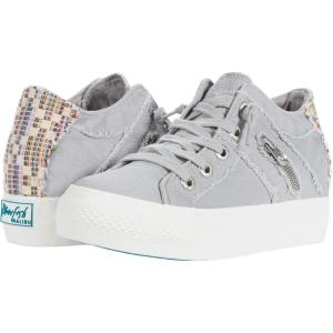 imageBlowfish Womens Blume Wedge SandalSweet Grey Smoked Canvas