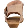 imageBlowfish Womens Balla Wedge SandalPink Blush Rancher Canvas Dyecut