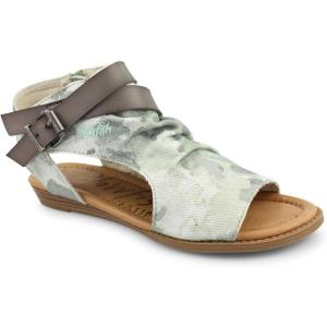 imageBlowfish Womens Balla Wedge SandalGrey Splatter Camo
