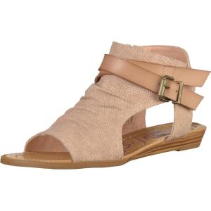 imageBlowfish Womens Balla Wedge SandalPink Blush Rancher Canvas Dyecut