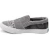 imageBlowfish Womens Maddox SneakerSmoked Snake Print Canvas Metallic Canvas Gray Leopard Camouflage