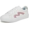 White Pastel Faux Leather