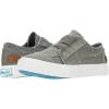 Slate Grey Color Washed Canvas