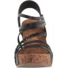 imageBlowfish Malibu Womens Heidi Wedge SandalBlack DileDyecut