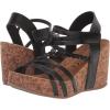 imageBlowfish Malibu Womens Heidi Wedge SandalBlack DileDyecut