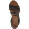 imageBlowfish Malibu Womens Heidi Wedge SandalBlack Dyecut