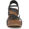 imageBlowfish Malibu Womens Heidi Wedge SandalBlack Dyecut