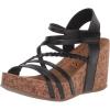 imageBlowfish Malibu Womens Heidi Wedge SandalBlack DileDyecut