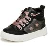 imageBlowfish Malibu Infant Girls Wanderland Toddlers Fashion High Top Sneaker Black 10 T