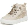 imageBlowfish Malibu Infant Girls Wanderland Toddlers Fashion High Top Sneaker Cream 12 M
