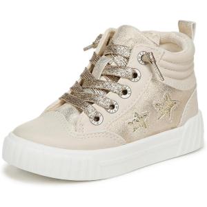 imageBlowfish Malibu Infant Girls Wanderland Toddlers Fashion High Top Sneaker Cream 12 M