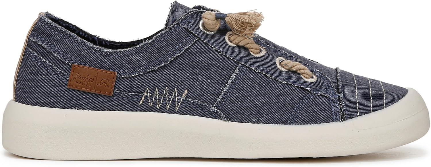 imageBlowfish Malibu Womens Beachside Sneaker Navy 7 M