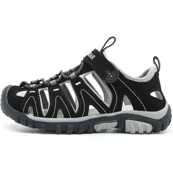 HOBIBEAR Boys Girls Sport Water Sandals Closed-Toe Outdoor