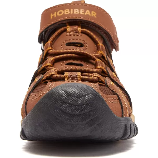 HOBIBEAR Boys Girls Sport Water Sandals Closed-Toe Outdoor