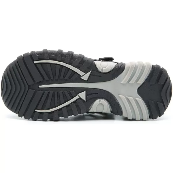 HOBIBEAR Boys Girls Sport Water Sandals Closed-Toe Outdoor