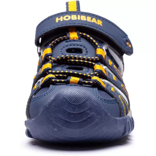 HOBIBEAR Boys Girls Sport Water Sandals Closed-Toe Outdoor