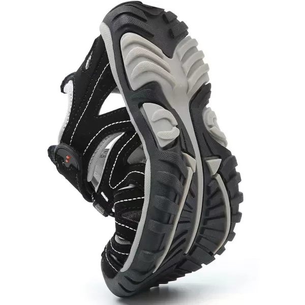 HOBIBEAR Boys Girls Sport Water Sandals Closed-Toe Outdoor