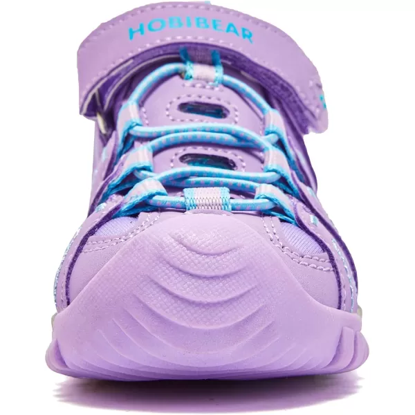 HOBIBEAR Boys Girls Sport Water Sandals Closed-Toe Outdoor