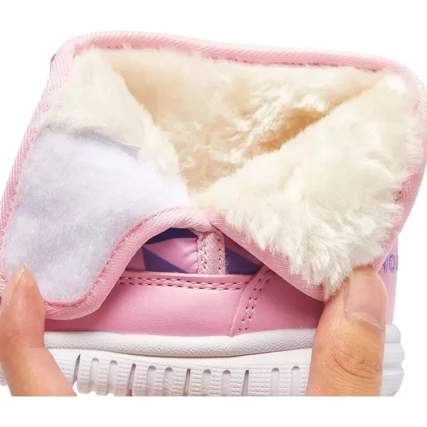HOBIBEAR Boys Girls Toddler Snow Boots Waterproof Slip Resistant Outdoor Winter Shoes