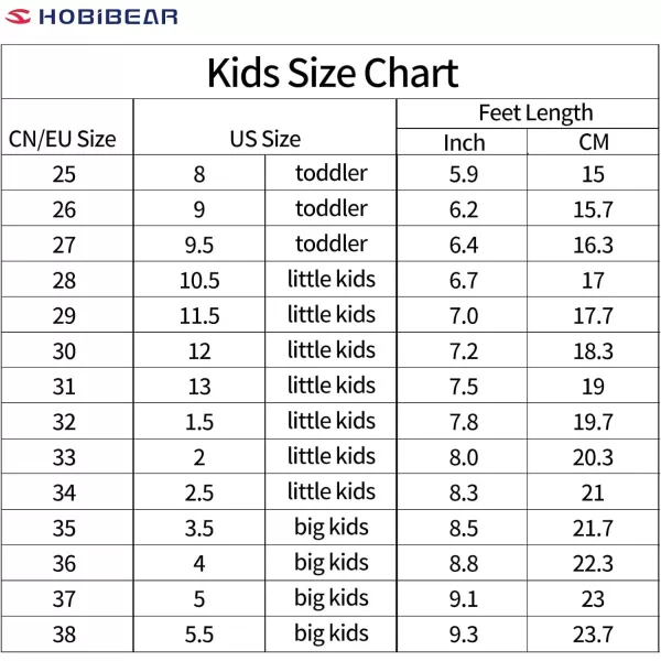 HOBIBEAR Boys Shoes Tennis Sneakers for Kids Girls Athletic Shoe Lightweight Breathable Walking Running Sports Shoes 
