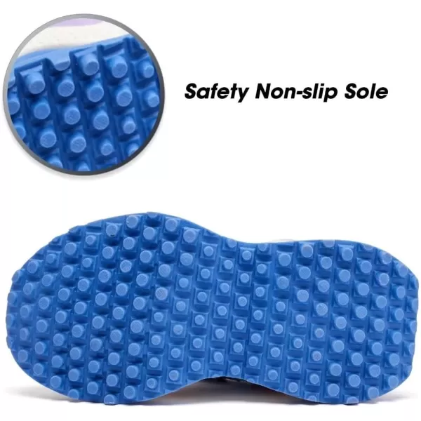 HOBIBEAR Boys Shoes Tennis Sneakers for Kids Girls Athletic Shoe Lightweight Breathable Walking Running Sports Shoes 