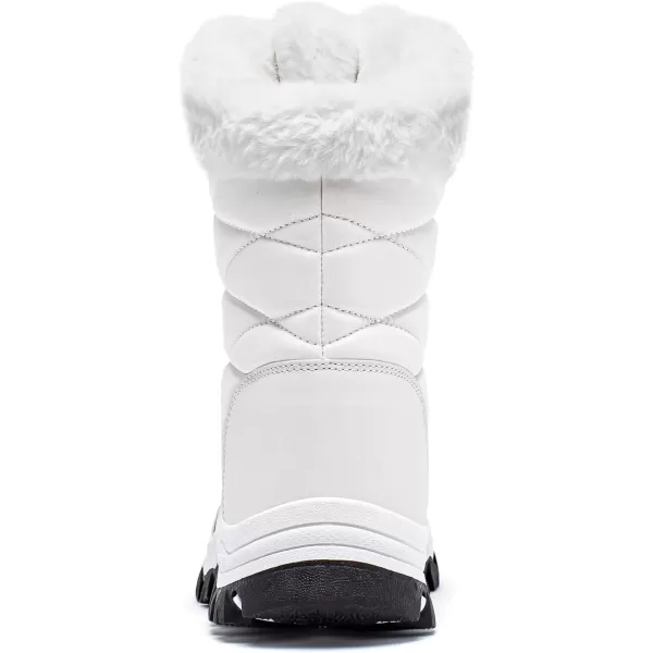 HOBIBEAR Kids Winter Snow Boots Waterproof Outdoor Warm Faux Fur Lined Shoes