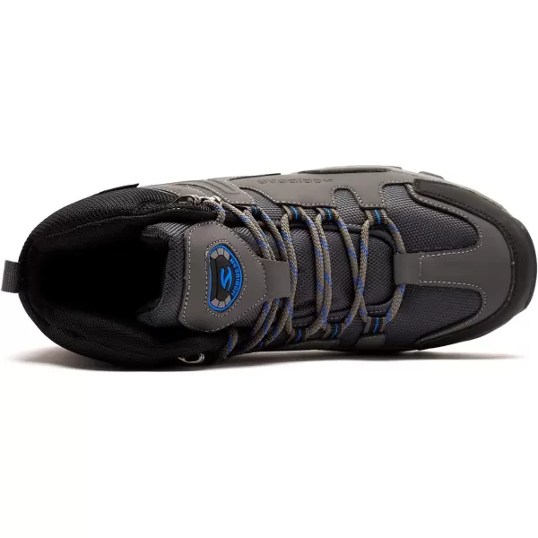 HOBIBEAR Mens Hiking Boots Trekking Outdoor Backpacking Shoes Non-Slip Breathable Lightweight Camping Trail Boots