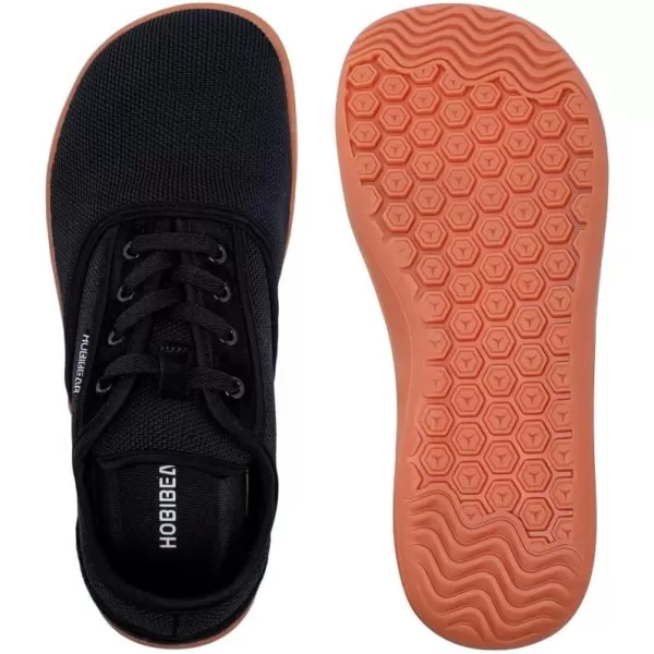 HOBIBEAR Wide-Toe-Box Barefoot Shoes for Mens Womens Minimalist Breathable Trail Running Walking Shoes