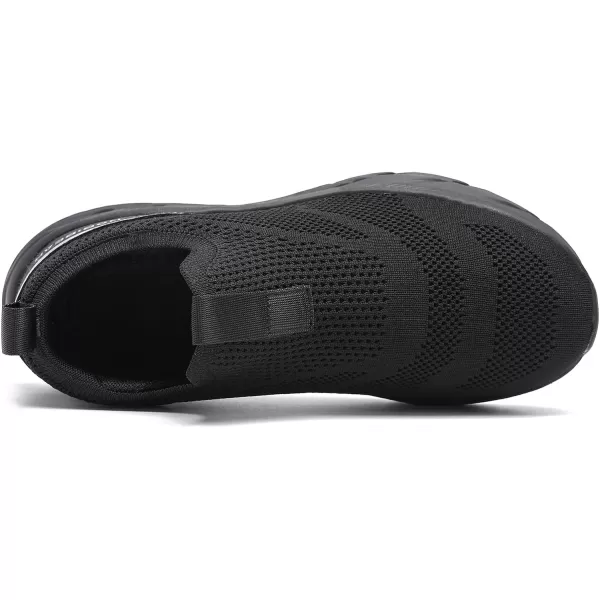 HOBIBEAR Women Slip On Walking Sneakers Women Lightweight Cushion Tennis Shoes