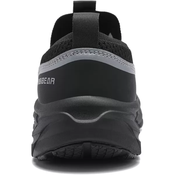 HOBIBEAR Women Slip On Walking Sneakers Women Lightweight Cushion Tennis Shoes