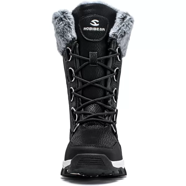 HOBIBEAR Women's Snow Boots Anti-Slip Waterproof Outdoor Shoes Winter Snow Boots Warm Fur Lined Comfortable Shoes for Women