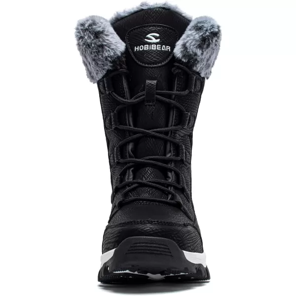 HOBIBEAR Women's Snow Boots Anti-Slip Waterproof Outdoor Shoes Winter Snow Boots Warm Fur Lined Comfortable Shoes for Women