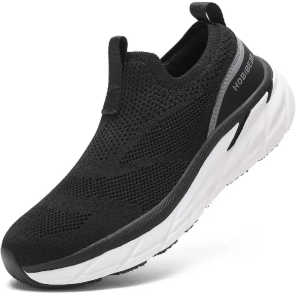 HOBIBEAR Women Slip On Walking Sneakers Women Lightweight Cushion Tennis Shoes