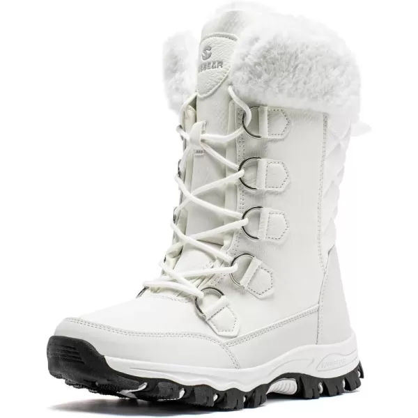 HOBIBEAR Women's Snow Boots Anti-Slip Waterproof Outdoor Shoes Winter Snow Boots Warm Fur Lined Comfortable Shoes for Women
