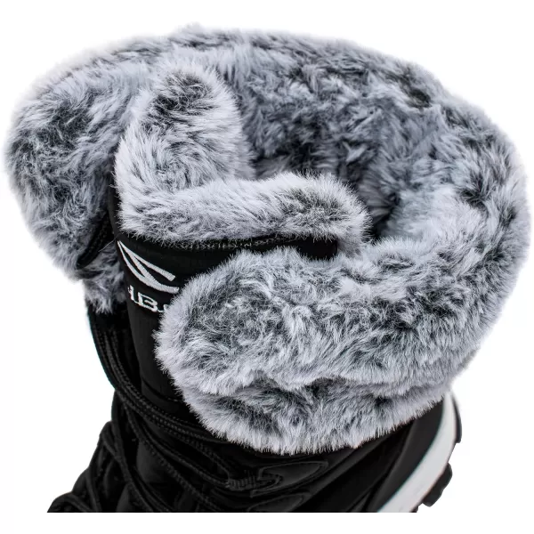 imageHOBIBEAR Womens Waterproof Winter Snow Boots Lightweight Warm Faux Fur Lined MidCalf BootiesBlackNew