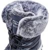 imageHOBIBEAR Kids Winter Snow Boots Waterproof Outdoor Warm Faux Fur Lined ShoesBlueNew