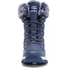 imageHOBIBEAR Kids Winter Snow Boots Waterproof Outdoor Warm Faux Fur Lined ShoesBlueNew