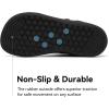 imageHOBIBEAR Kids Barefoot Shoes Wide Toe Box Zero Drop for Toddler Little Big Kid Boys Girls Walking SneakerBlack