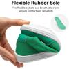 imageHOBIBEAR Kids Barefoot Shoes Wide Toe Box Zero Drop for Toddler Little Big Kid Boys Girls Walking SneakerGreen