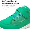 imageHOBIBEAR Kids Barefoot Shoes Wide Toe Box Zero Drop for Toddler Little Big Kid Boys Girls Walking SneakerGreen