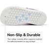 imageHOBIBEAR Kids Barefoot Shoes Wide Toe Box Zero Drop for Toddler Little Big Kid Boys Girls Walking SneakerPurple