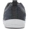 imageHOBIBEAR Unisex Wide Barefoot Shoes for Men Women Minimalist Athletic Trail Running Outdoor Walking ShoeGrey