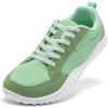 imageHOBIBEAR Unisex Wide Athletic Barefoot Shoes for Men Women Outdoor Trail Running Walking ShoeGreen